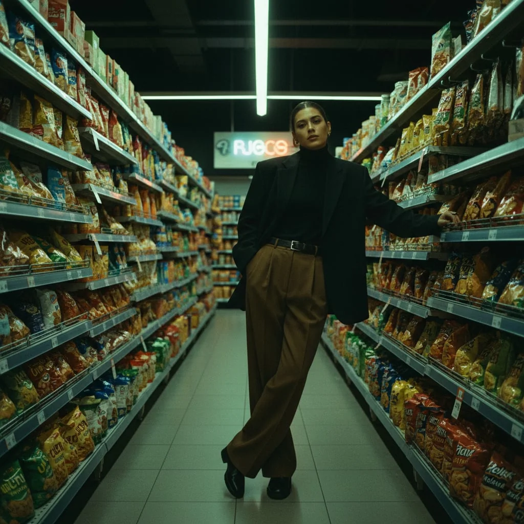 В супермаркете